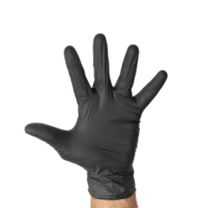 Powder Free Black Nitrile Gloves- 10 x 200 pcs/ box