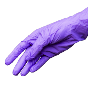 Powder Free Purple  Nitrile Gloves- 100 pcs/ box