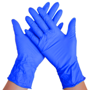 Powder Free Economy Blue Nitrile Gloves- 10 x 100 pcs/ box