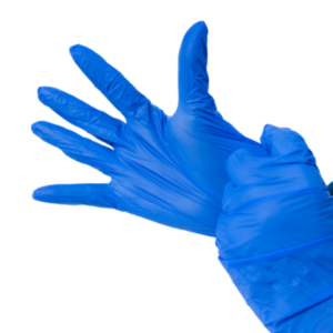 Powder Free Economy Blue Nitrile Gloves- 10 x 200 pcs/ box