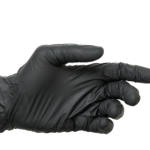 Powder Free Black Nitrile Gloves- 100 pcs/ box