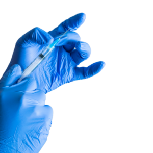 Powder Free Economy Blue Nitrile Gloves- 100 pcs/ box