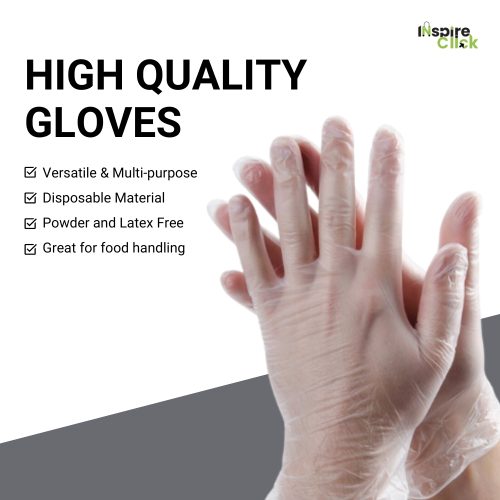 vinyl gloves (3